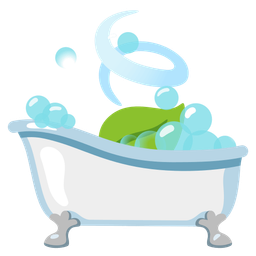 leaf fluttering in wind and soap