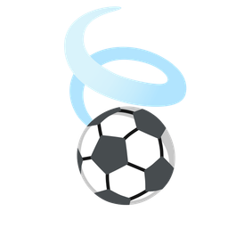 leaf fluttering in wind and soccer ball