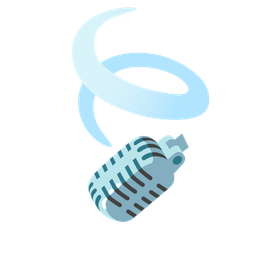 leaf fluttering in wind and studio microphone