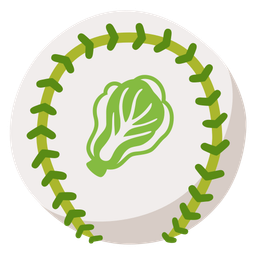 leafy green and baseball