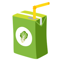 leafy green and beverage box