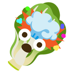 leafy green and exploding head