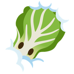 leafy green and face in clouds