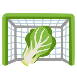leafy green and goal net