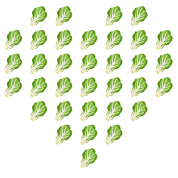leafy green and heart suit