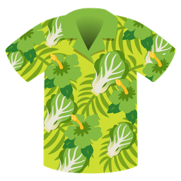 leafy green and hibiscus