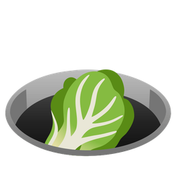 leafy green and hole