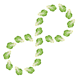 leafy green and infinity