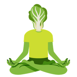 leafy green and lotus