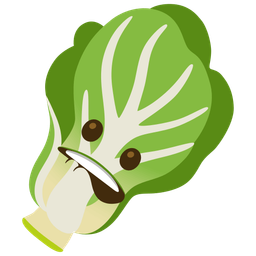 leafy green and mouth