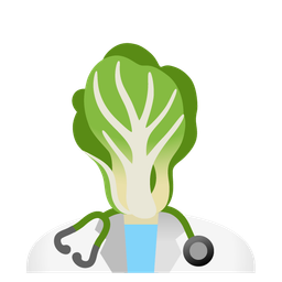 leafy green and stethoscope