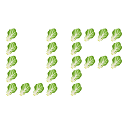 leafy green and UP! button