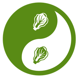 leafy green and yin yang