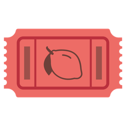 lemon and admission tickets