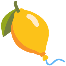 lemon and balloon