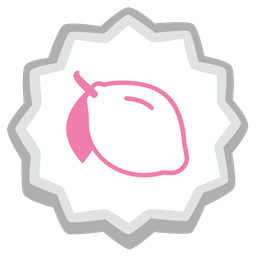 lemon and fish cake with swirl