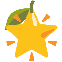 lemon and glowing star