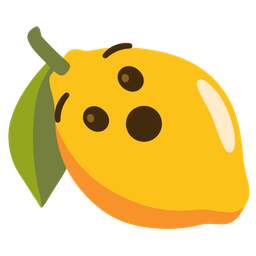 lemon and hushed face