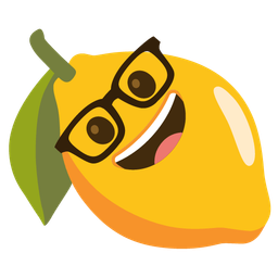 lemon and nerd face