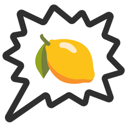 lemon and right anger bubble