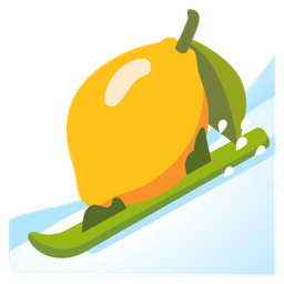 lemon and skis