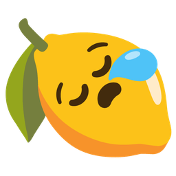 lemon and sleepy face