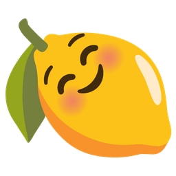 Lemon and Smiling face
