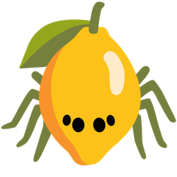 lemon and spider