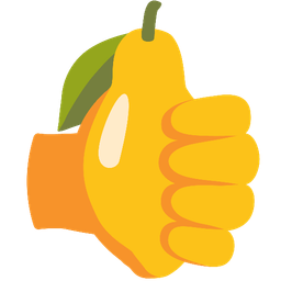 lemon and thumbs up