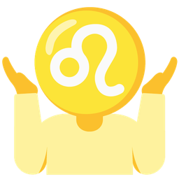 Leo and person shrugging