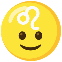 Leo and Slightly smiling face