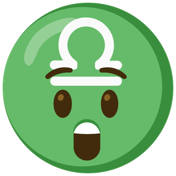 Libra and astonished face