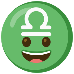 Libra and Grinning face