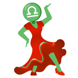 Libra and high-heeled shoe