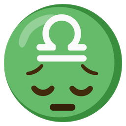 Libra and pensive face