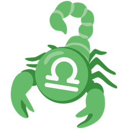 Libra and scorpion
