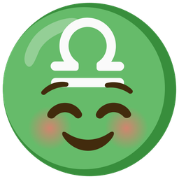 Libra and Smiling face