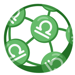 Libra and soccer ball