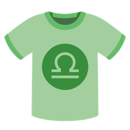 Libra and t-shirt