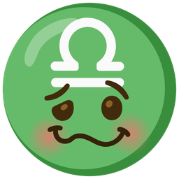 Libra and woozy face