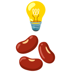 Light bulb and Beans