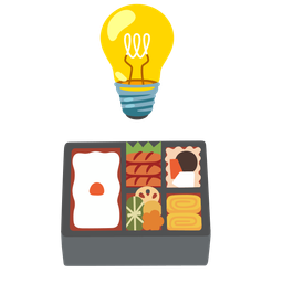 Light bulb and Bento box