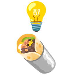 Light bulb and Burrito