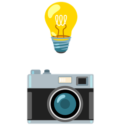 Light bulb and Camera