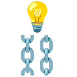 Light bulb and Chains