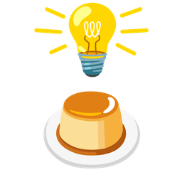 Light bulb and Custard