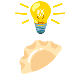 Light bulb and Dumpling