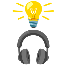 Light bulb and Headphone