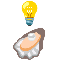 Light bulb and Oyster