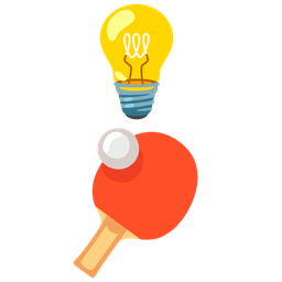 Light bulb and Ping pong